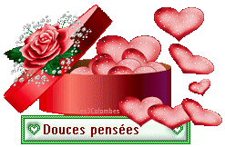 Gif animé douces pensées